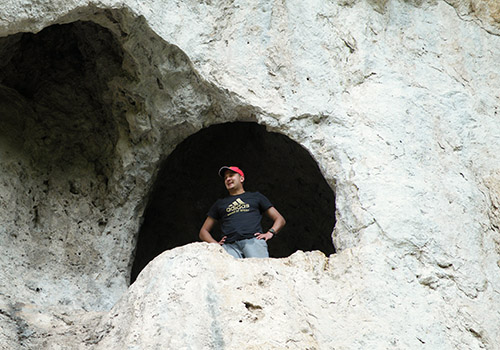 печера монаха-відлюдника